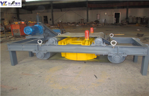 電磁除鐵器，電磁自卸式除鐵器，輸送皮帶用電磁自卸式除鐵器