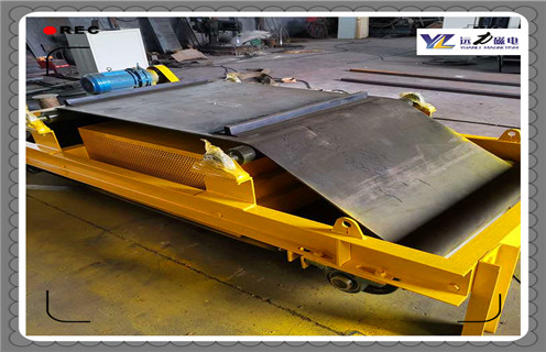 電磁除鐵器，風(fēng)冷式電磁除鐵器，電磁除鐵器價(jià)格，山東臨朐風(fēng)冷式電磁除鐵器價(jià)格