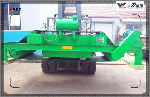 油冷除鐵器，山東油冷式除鐵器大傾角安裝_電氣工作原理_山東油冷式除鐵器大傾角安裝加多少號(hào)油_選型  