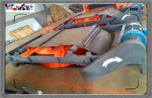 自卸式電磁除鐵器，RCDD-6自卸式電磁除鐵器_國家標(biāo)準(zhǔn)_RCDD-6自卸式電磁除鐵器配件_型號及工作視頻