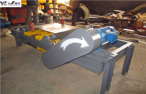 電磁自卸式除鐵器，礦山輸送帶電磁自卸式除鐵器_國(guó)家標(biāo)準(zhǔn)_礦山輸送帶電磁自卸式除鐵器配件_型號(hào)及工作視頻