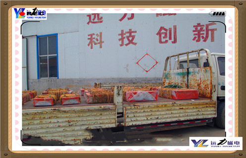 永磁除鐵器，江蘇RCYB-5永磁除鐵器杠桿脫磁知識參數(shù)_內(nèi)部磁塊安裝方法_江蘇RCYB-5永磁除鐵器杠桿脫磁型號價格 