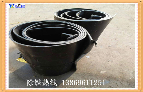 除鐵器皮帶，甘肅環(huán)形除鐵器皮帶如何修復(fù)_甘肅環(huán)形除鐵器皮帶原因及如何調(diào)_刮板價(jià)格