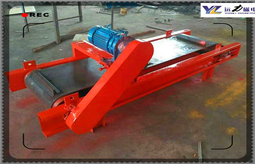 電磁自卸式除鐵器，天津電磁自卸式除鐵器參數(shù)_天津電磁自卸式除鐵器參數(shù)廠家配件_型號及工作視頻