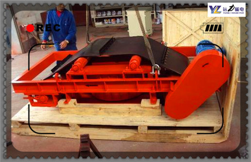 皮帶除鐵器，甘肅帶式除鐵器型號(hào)_強(qiáng)磁甘肅帶式除鐵器型號(hào)工作原理構(gòu)造選型_廠家