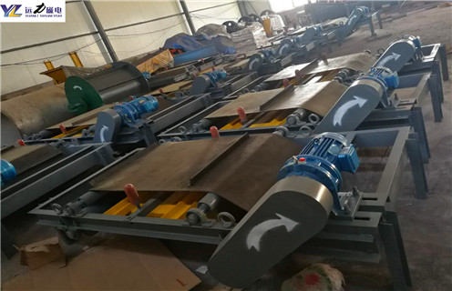 電磁自卸式除鐵器，甘肅電磁自卸式除鐵器設計_甘肅電磁自卸式除鐵器設計廠家配件_型號及工作視頻