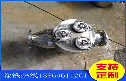 管道強(qiáng)磁除鐵器，湖南管道強(qiáng)磁除鐵器_湖南管道強(qiáng)磁除鐵器廠家應(yīng)用安裝示意圖型12000高斯_可定制工作原理