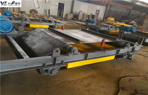 永磁帶式除鐵器，內(nèi)蒙古輕型永磁帶式除鐵器設(shè)計(jì)山西輕型永磁帶式除鐵器廠家配件_型號及工作視頻 