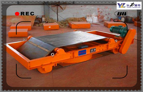 電磁自卸式除鐵器，云南電磁自卸式除鐵器型號_云南電磁自卸式除鐵器型號廠家配件_型號及工作視頻 