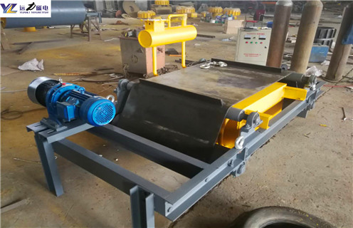 電磁自卸式除鐵器，遼寧電磁自卸式除鐵器懸掛式_遼寧電磁自卸式除鐵器懸掛式廠家配件_型號(hào)及工作視頻