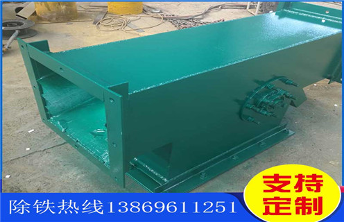 管道除鐵器，上海管道除鐵器型號_上海管道除鐵器型號廠家應用安裝示意圖型12000高斯_可定制工作原理