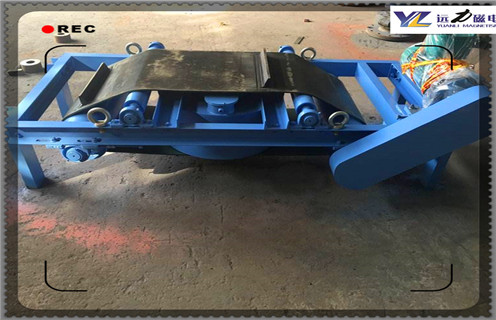 自卸式電磁除鐵器，陜西自卸式電磁除鐵器配件_陜西自卸式電磁除鐵器配件安裝效果接線原理圖工作原理及內(nèi)部結(jié)構(gòu)