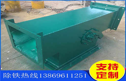 管道自卸式除鐵器，吉林管道自卸式除鐵器_遠(yuǎn)力吉林管道自卸式除鐵器價(jià)格原理廠家哪家好安裝說明書12000高斯 可定制工作原理_安裝示意圖