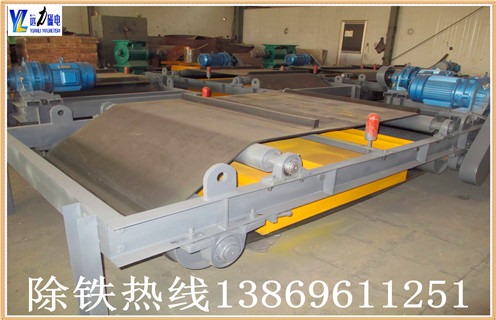 自卸式永磁除鐵器，山西貴州自卸式永磁除鐵器_專用永磁自卸式除鐵器價(jià)格_山西貴州自卸式永磁除鐵器工作原理生產(chǎn)廠家