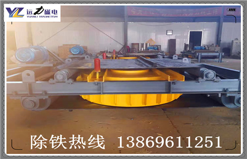 盤式電磁除鐵器，湖北帶盤式電磁除鐵器_規(guī)格型號_湖北帶盤式電磁除鐵器廠家效果適用范圍的工作原理